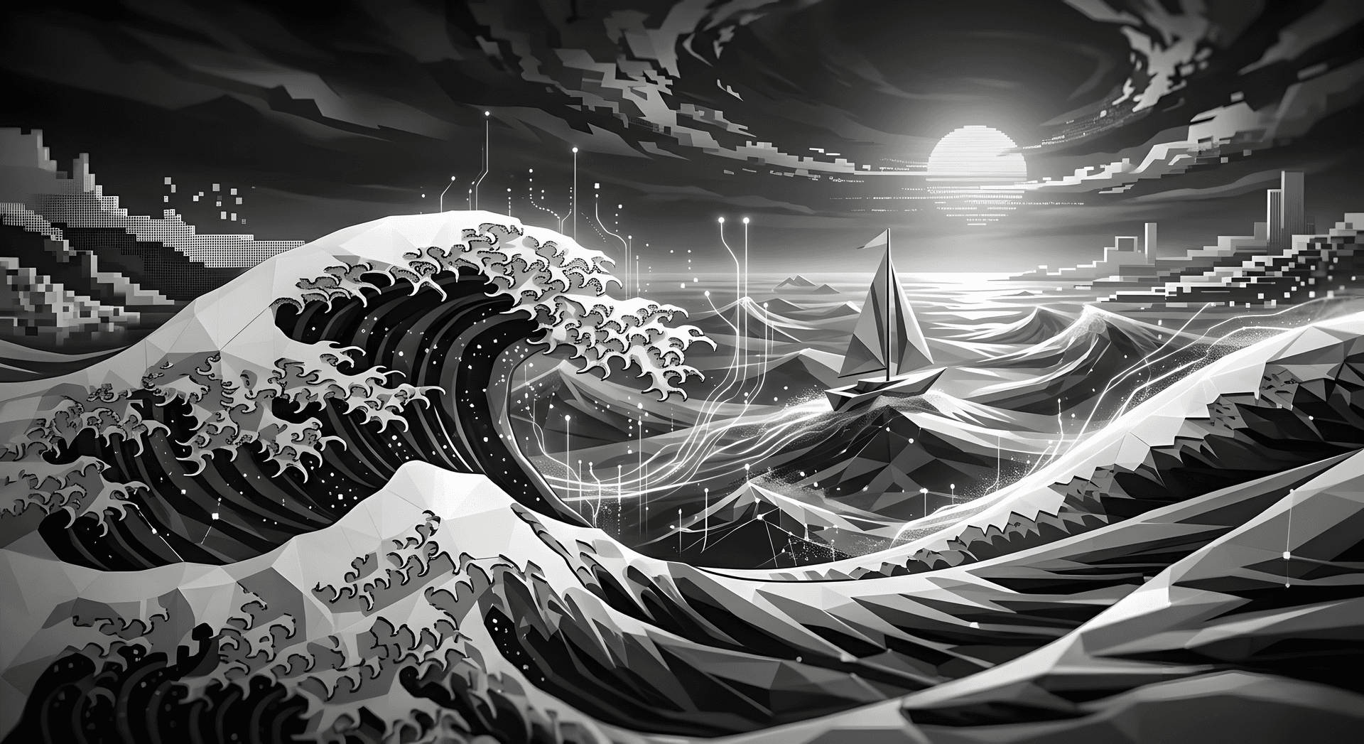 Cyber Wave wallpaper preview