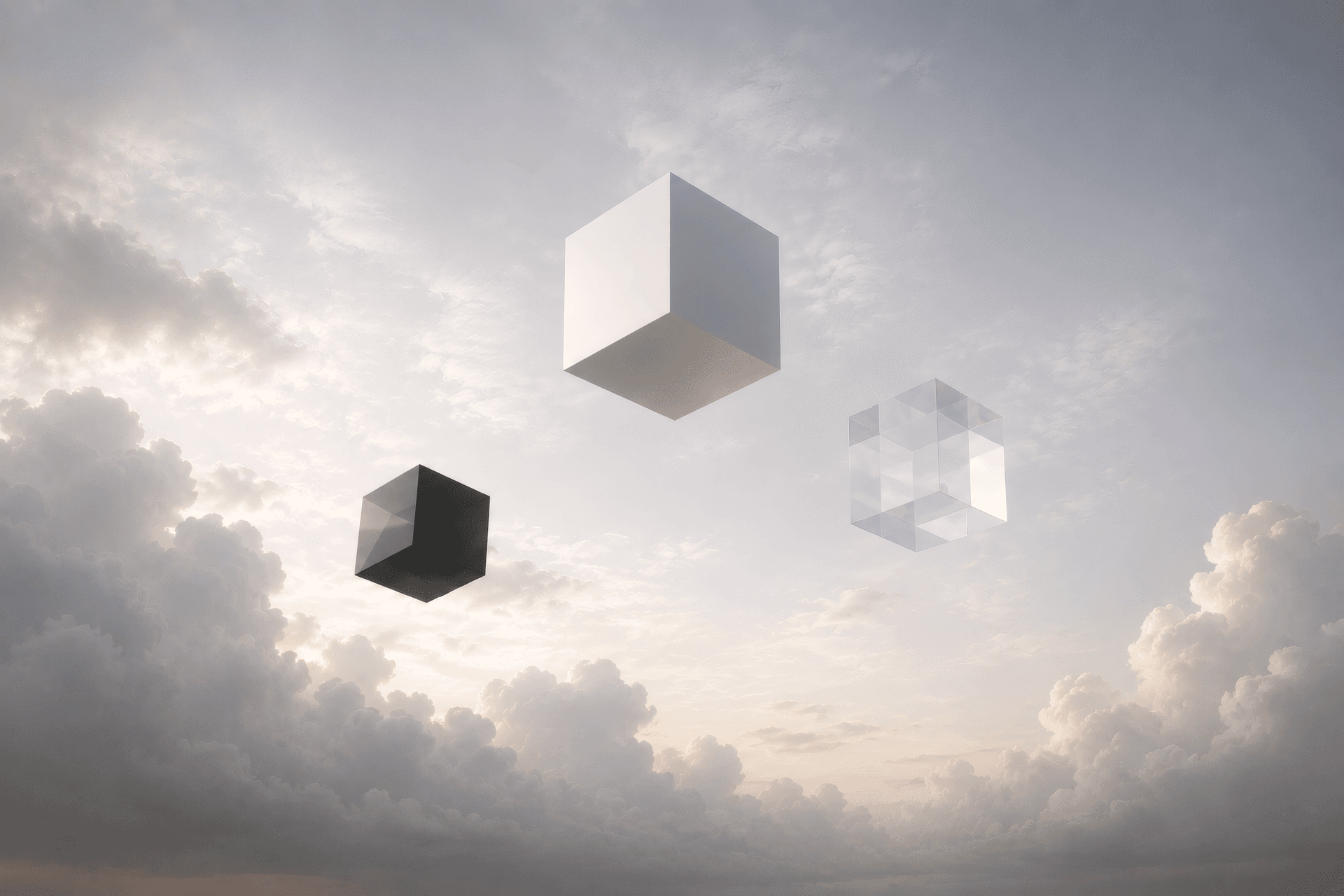 Floating Cubes wallpaper preview