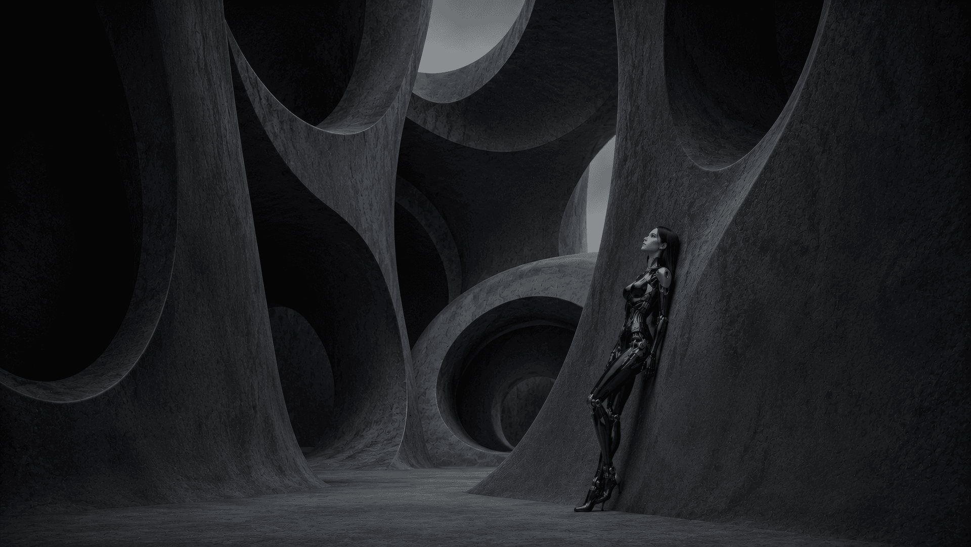 The Brutalist Oracle wallpaper preview