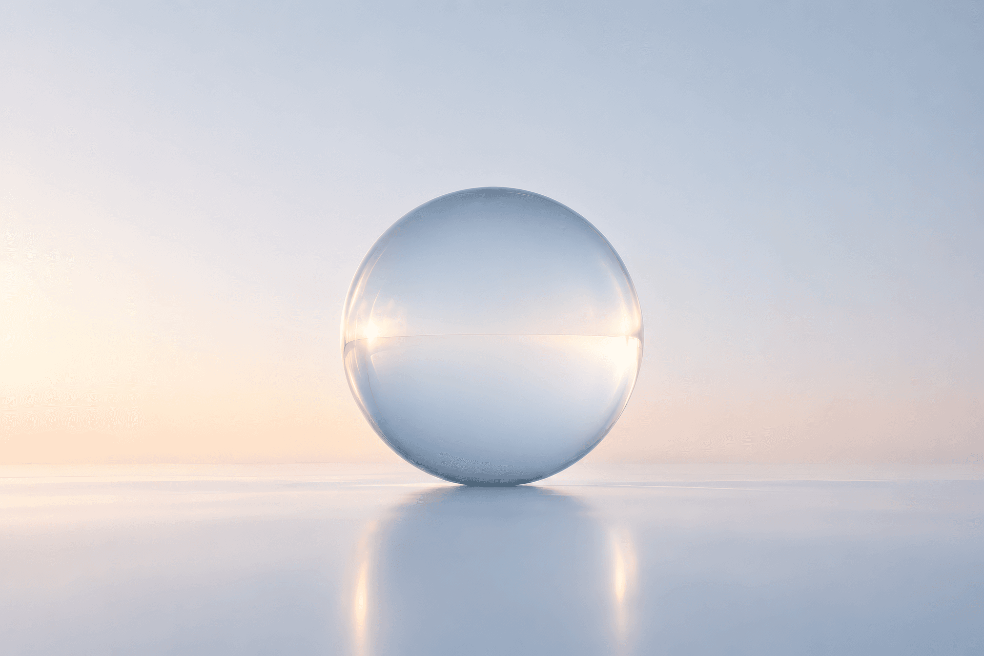 Transparent Sphere wallpaper preview