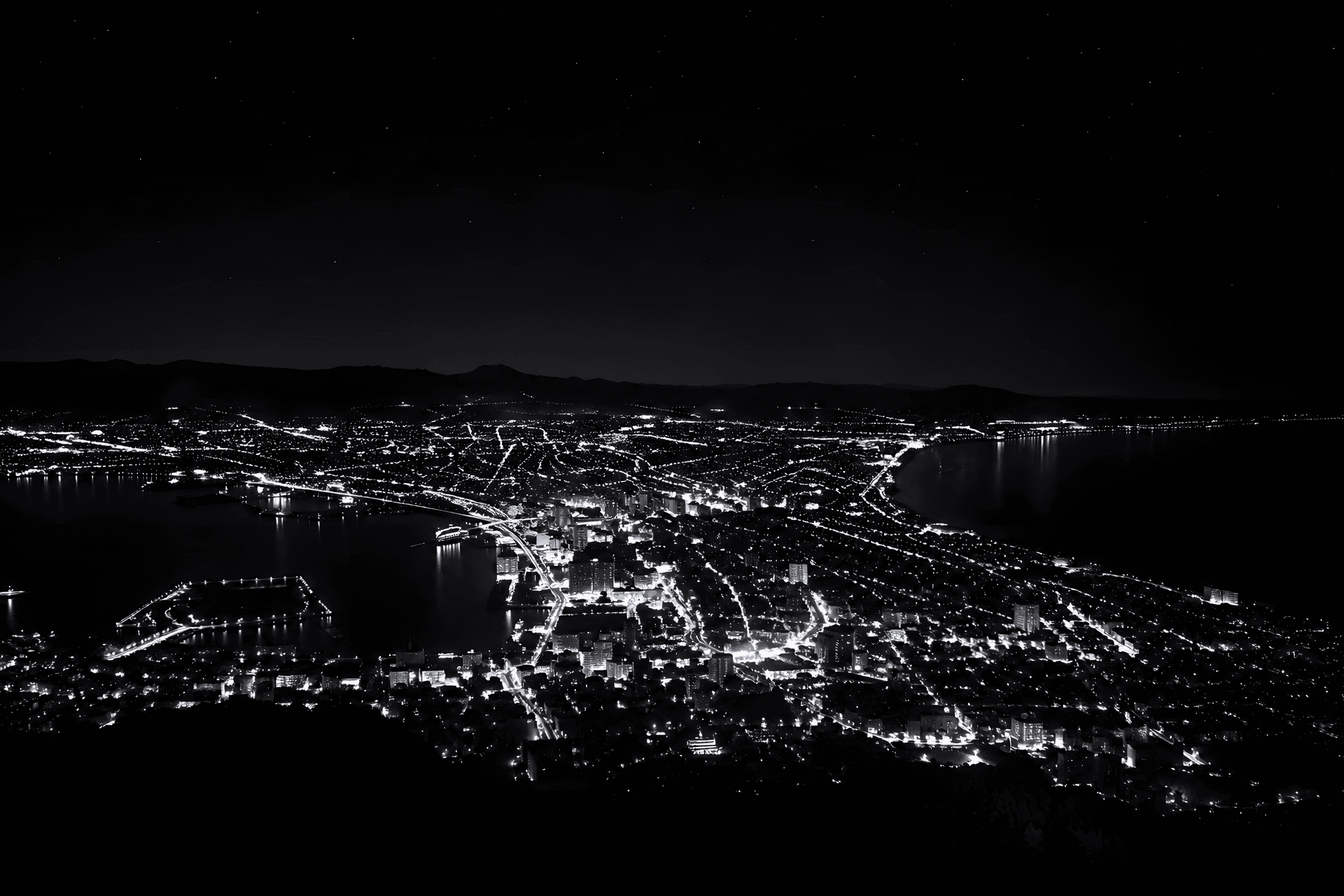 Hakodate Nocturne wallpaper preview