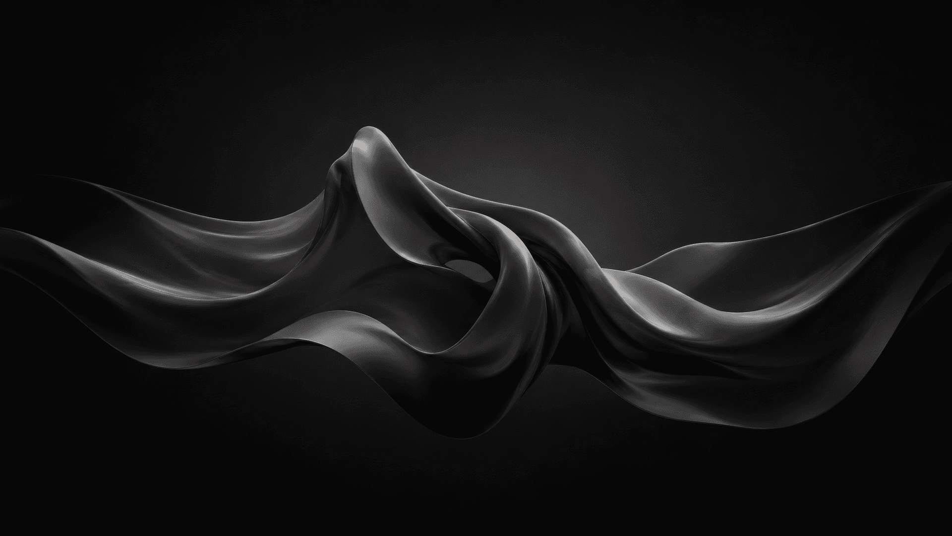 Obsidian Flow: Dark Satin Luxury wallpaper preview