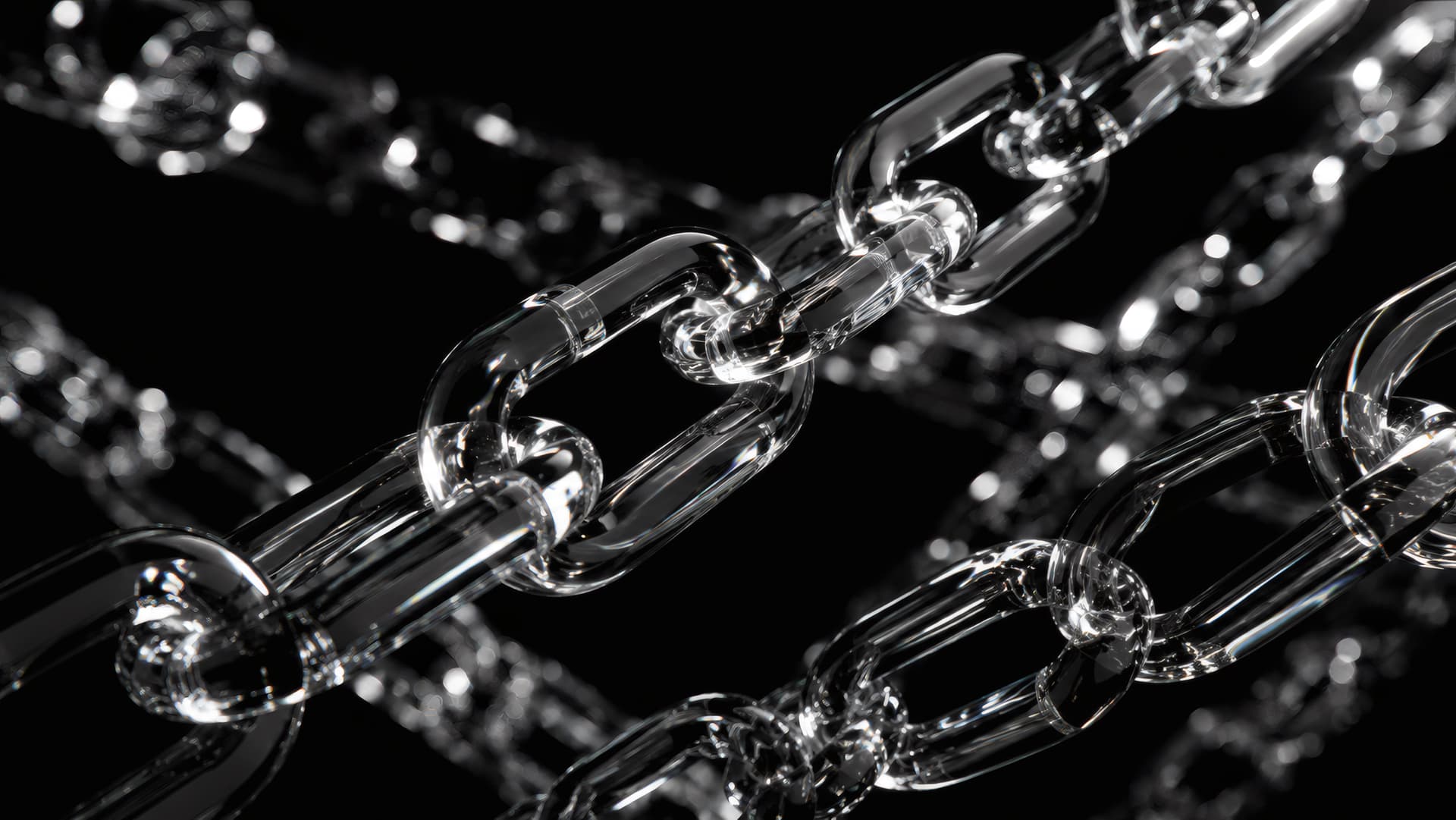 Crystal Glass Chain wallpaper preview