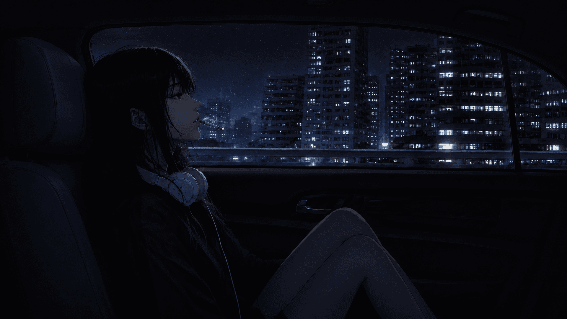Neon Melancholy wallpaper preview