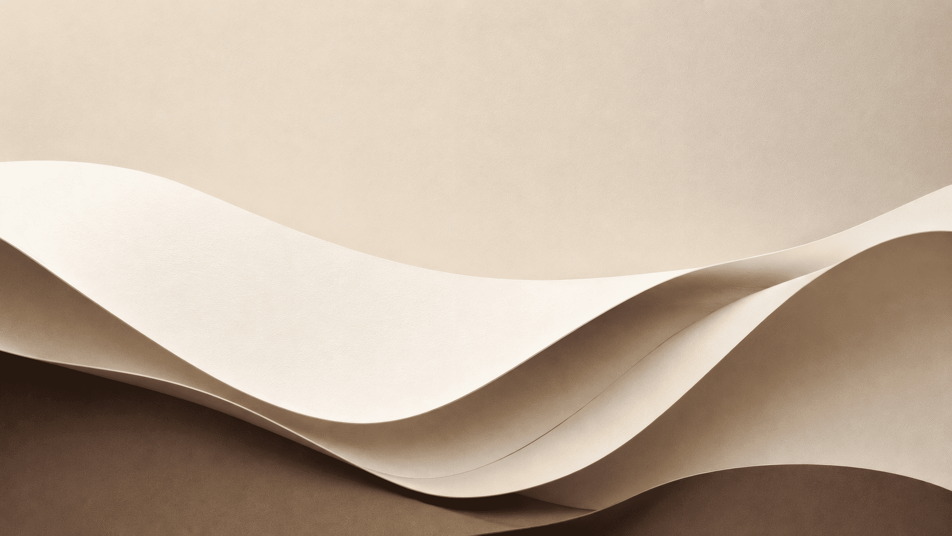 Latte Layered Waves wallpaper preview