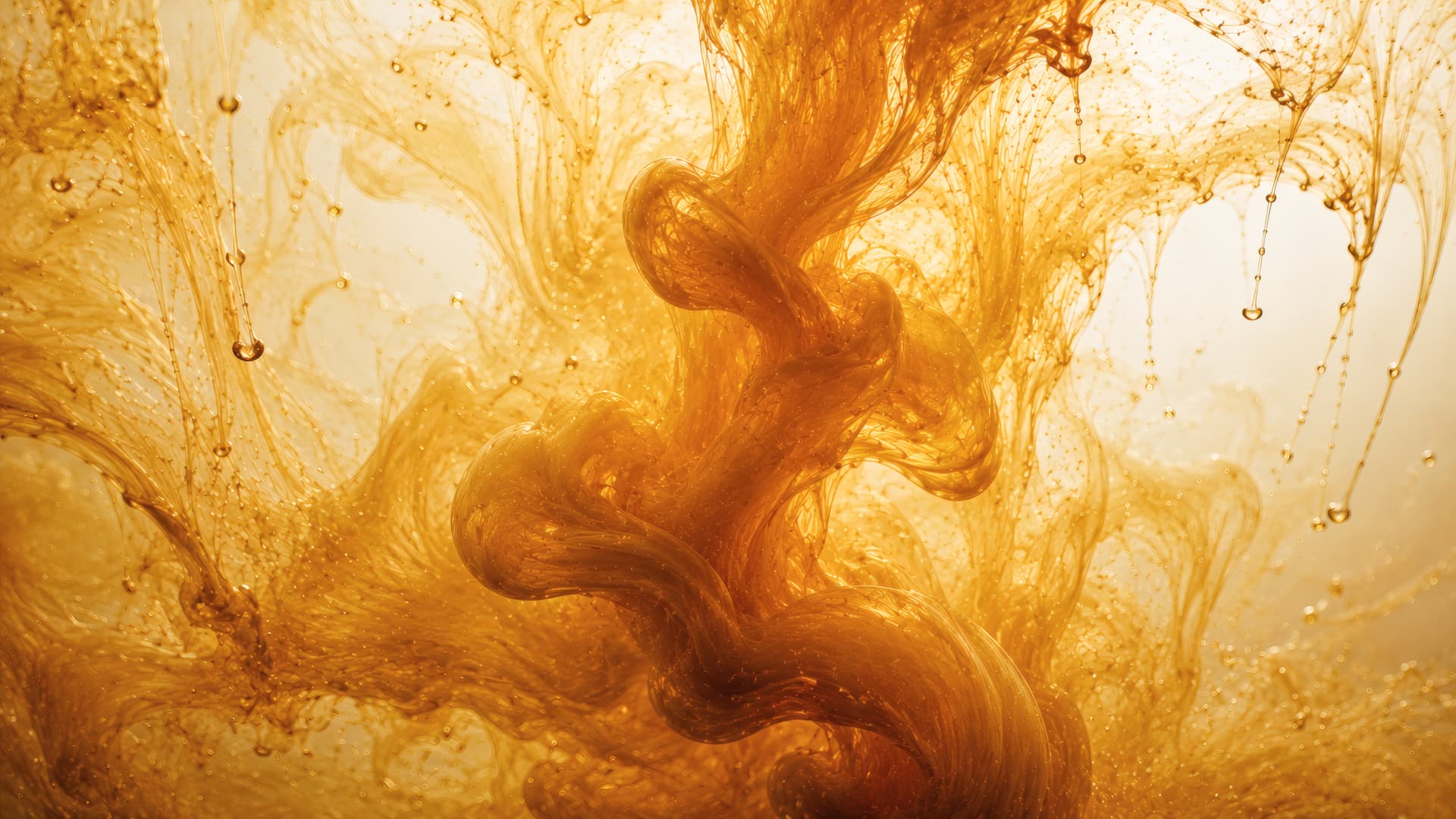 Golden Flow wallpaper preview