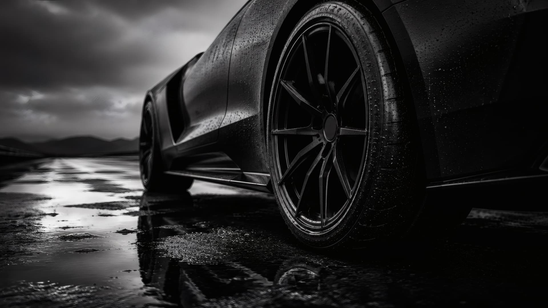 Rain-Slicked Performance wallpaper preview