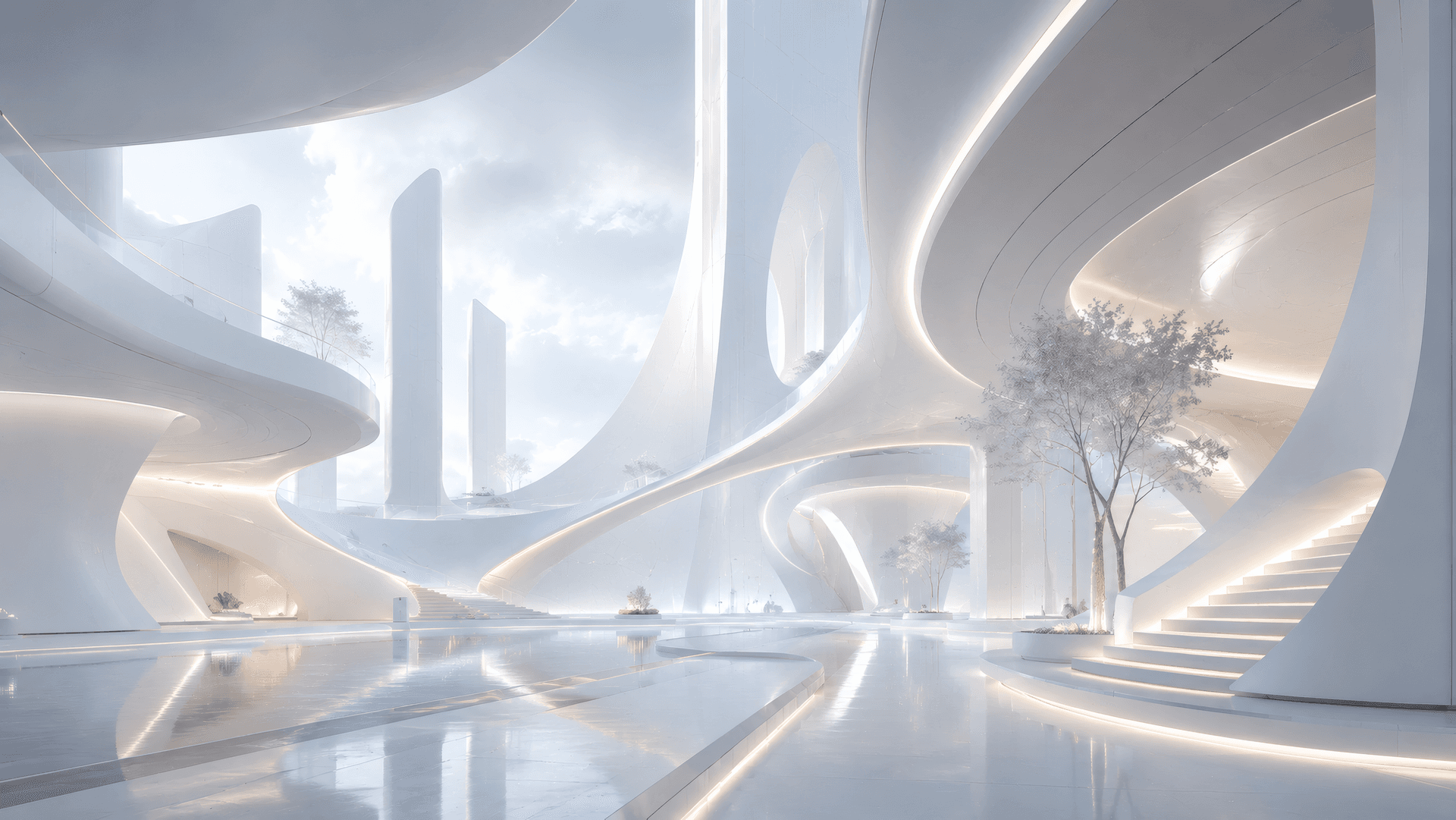 The Pristine Sanctuary wallpaper preview