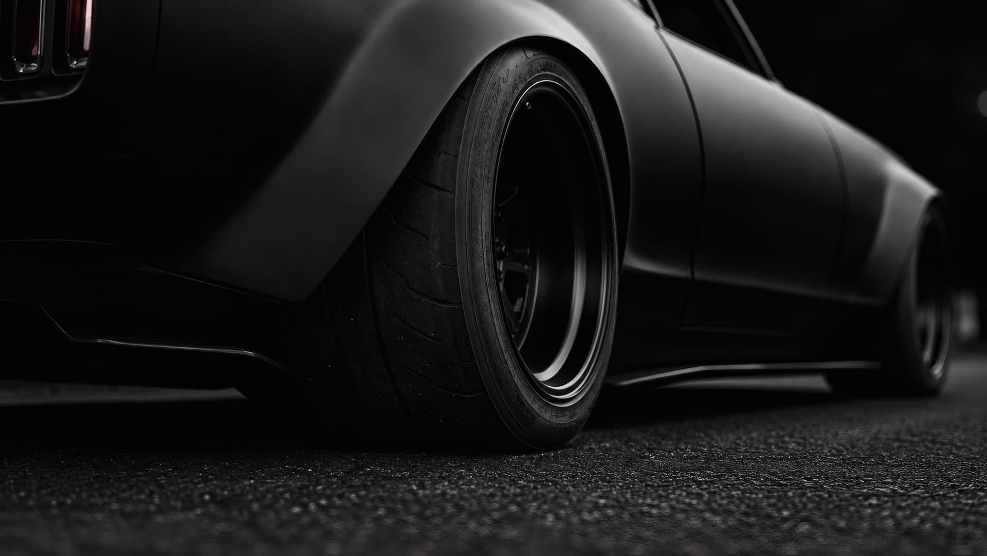 Matte Black Muscle wallpaper preview