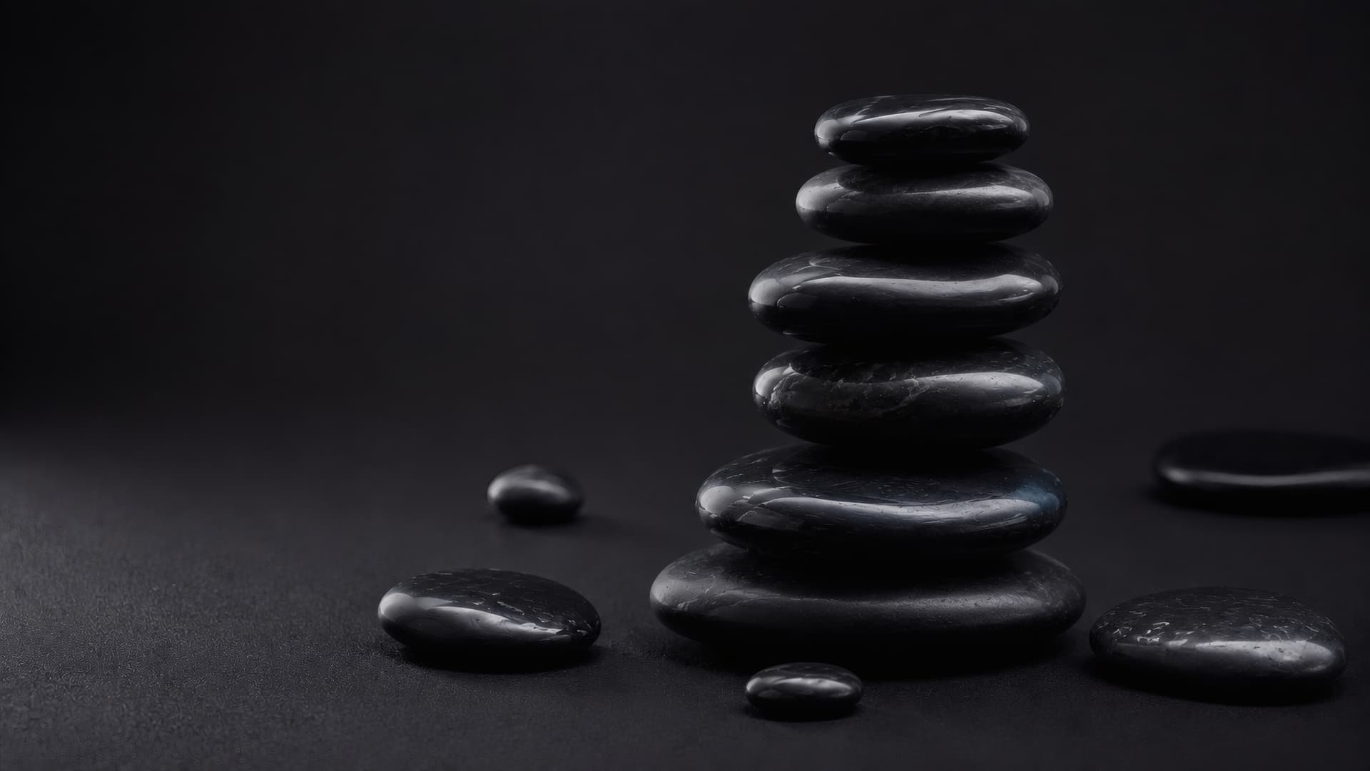 Zen Black Stones wallpaper preview
