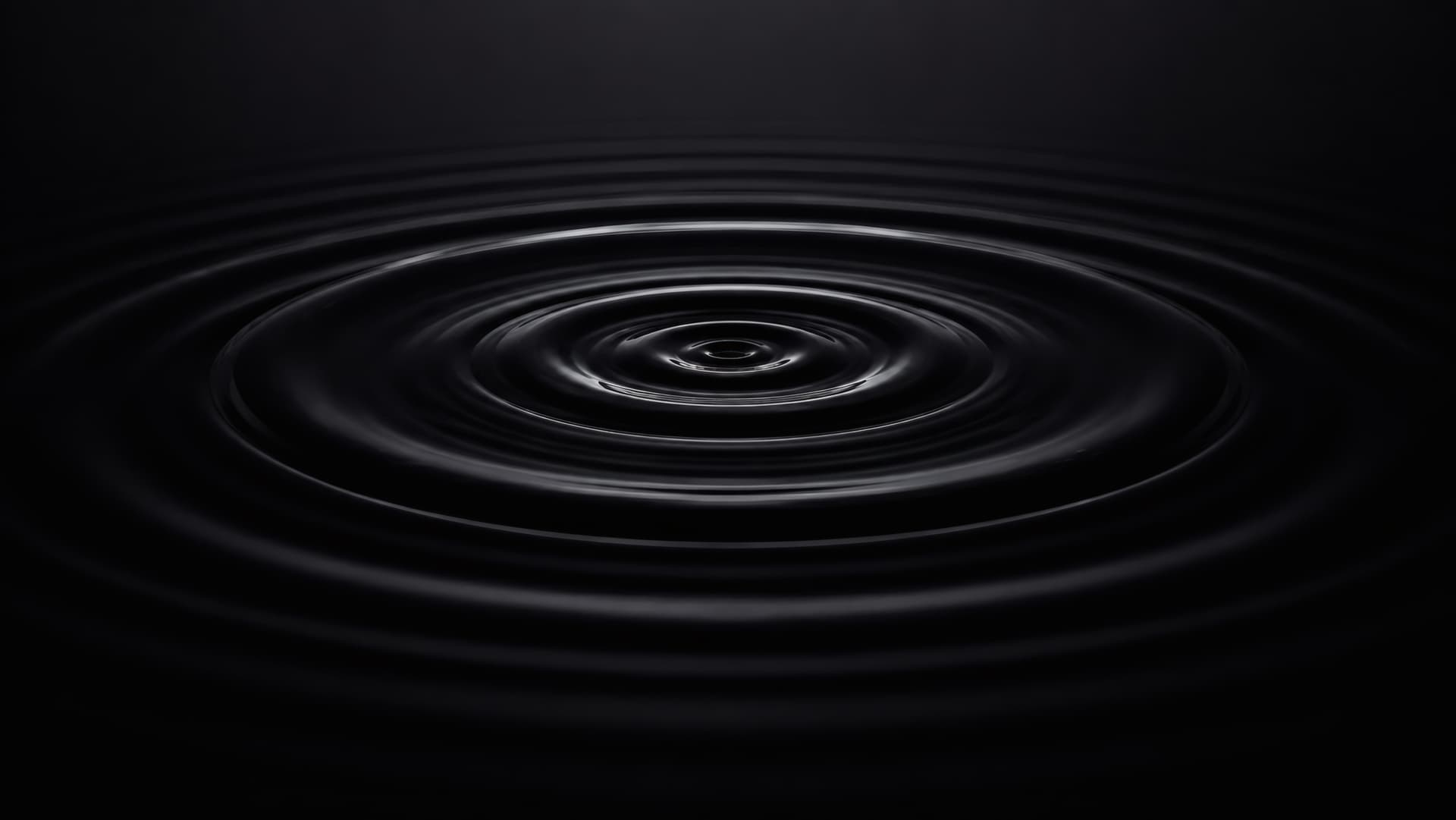 Dark Minimalist Ripples wallpaper preview