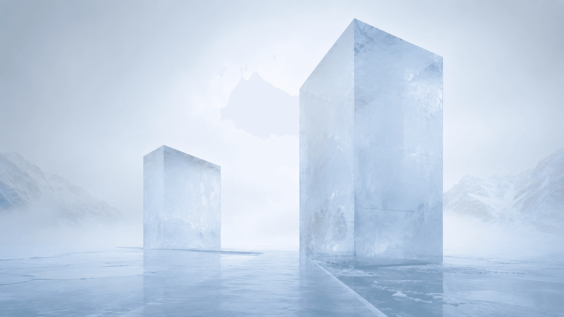 Glacial Monoliths wallpaper preview