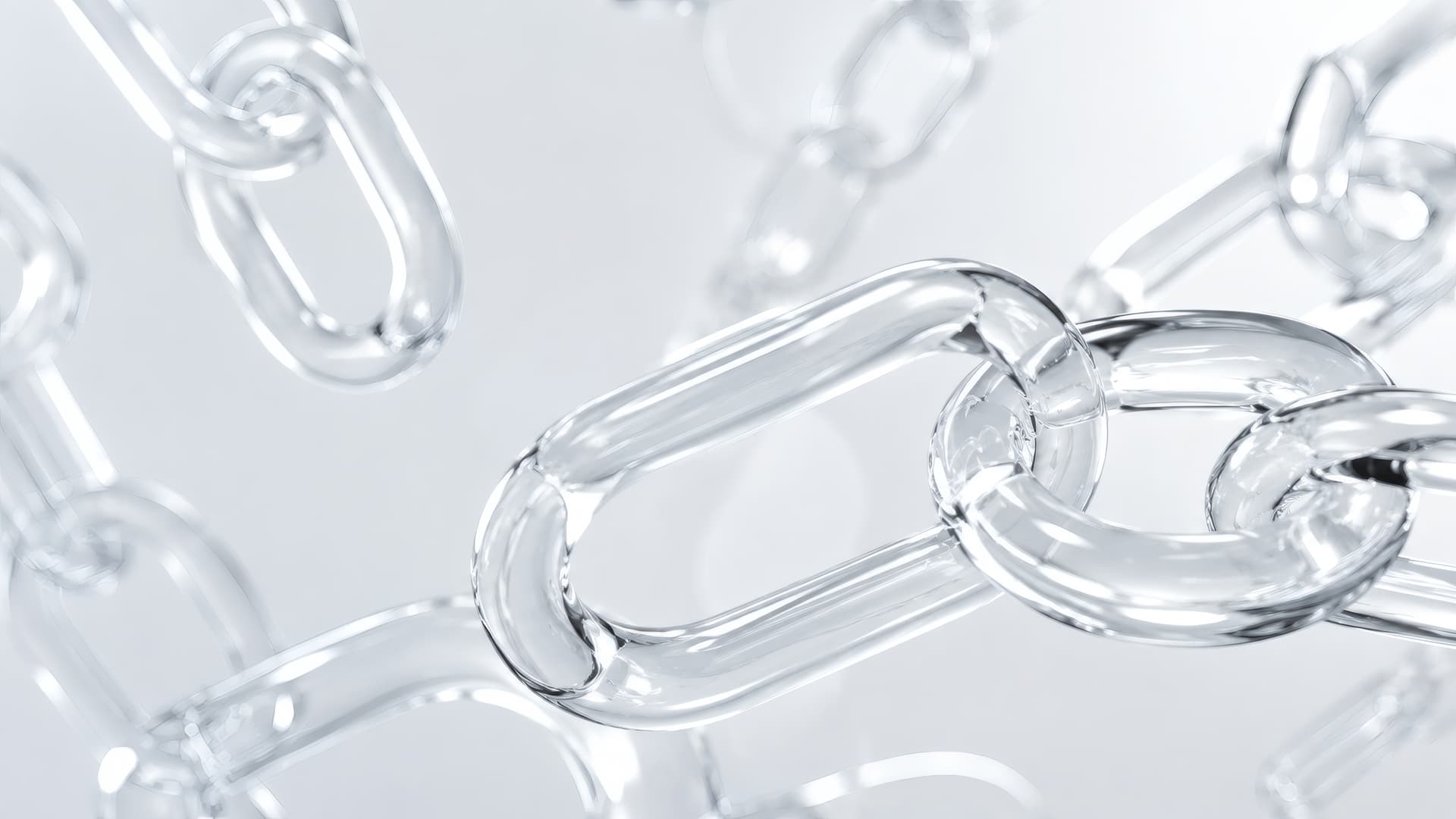 Floating Glass Chains wallpaper preview