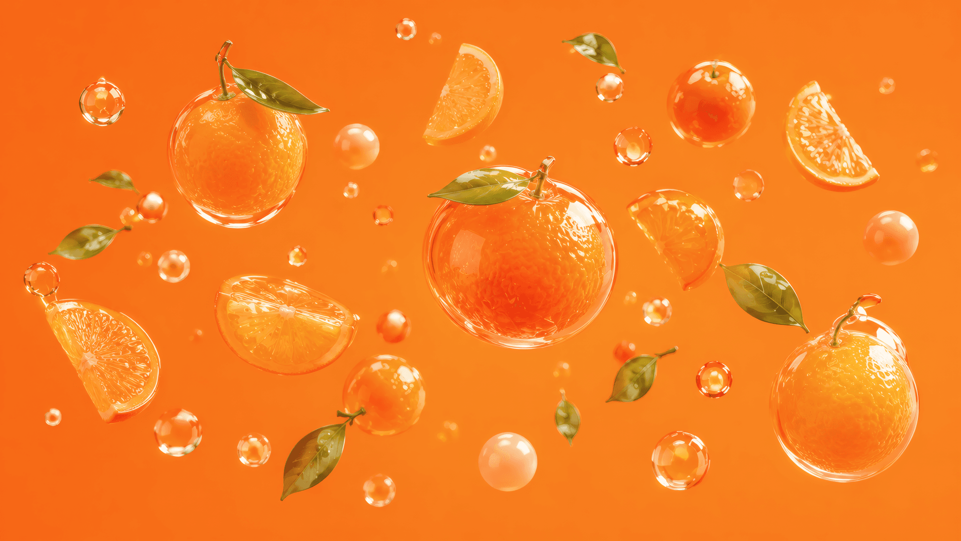 Vibrant Citrus Splash wallpaper preview