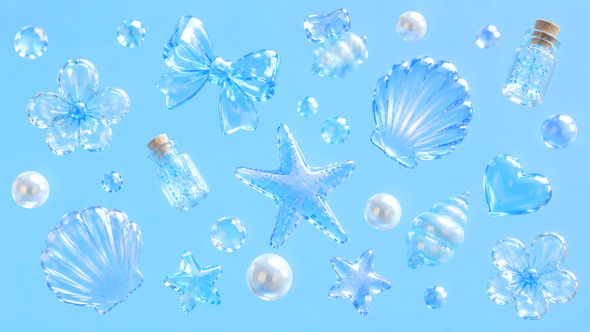 Crystal Ocean Reverie wallpaper preview